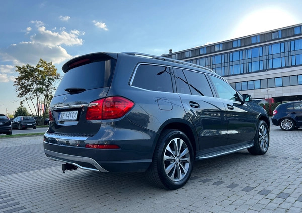 Mercedes-Benz GL cena 119000 przebieg: 157000, rok produkcji 2013 z Warszawa małe 352